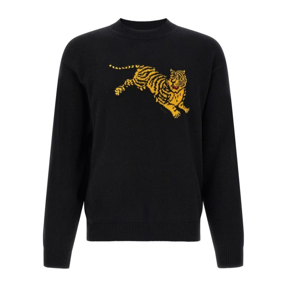 Kenzo Black Cotton Men's Sweatshirt